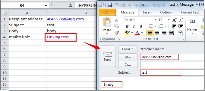 Cách tự động gửi email với Hyperlink trong Excel