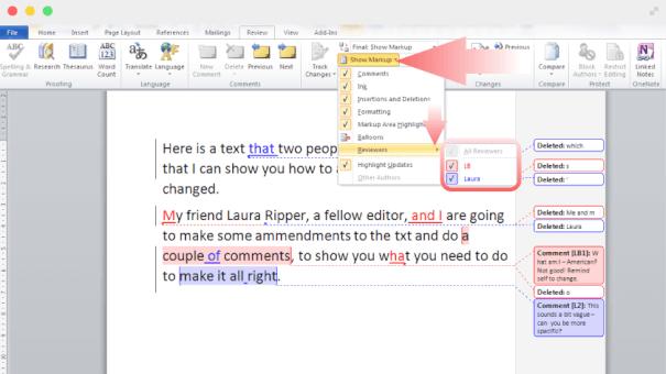 khả năng cộng tác Google Docs or Word