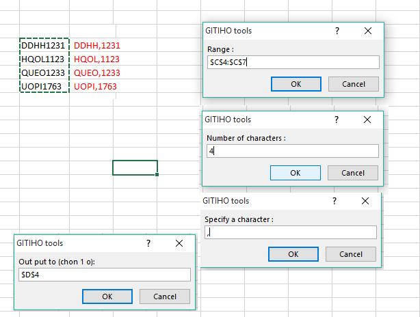 Cách thêm dấu phẩy trong Excel tự động bằng mã VBA