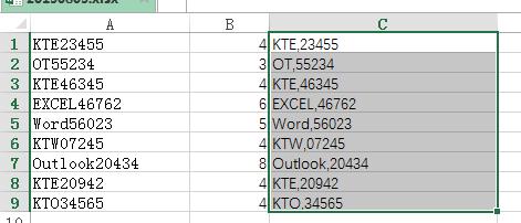 cách thêm dấu phẩy trước số trong excel