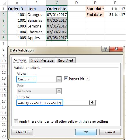 Hướng dẫn tạo các quy tắc Xác thực dữ liệu (Data validation) tùy chỉnh trong Excel và khắc phục một số lỗi thường gặp