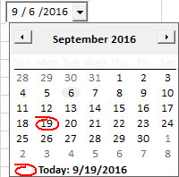 Cách tạo nút chọn ngày trong Excel với Date and Time Picker Control 6