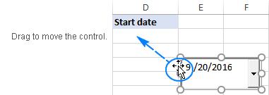 Cách tạo nút chọn ngày trong Excel với Date and Time Picker Control 8