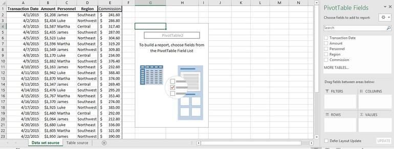 5 Mẹo hữu ích giúp khai thác tối đa PivotTables trong Excel