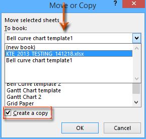 Áp dụng template cho biểu đồ hiện có trong Excel