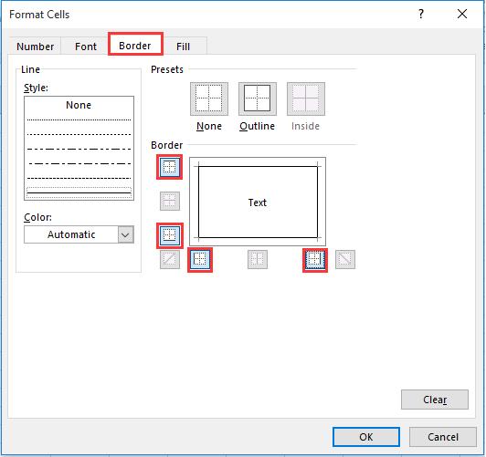 Cách tự động tạo đường viền với định dạng có điều kiện trong Excel