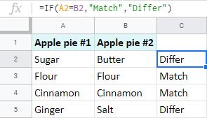 So sánh hai danh sách để tìm các điểm trùng khớp và khác biệt