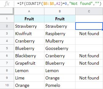 Đếm giá trị để kiểm tra xem có thiếu gì không.