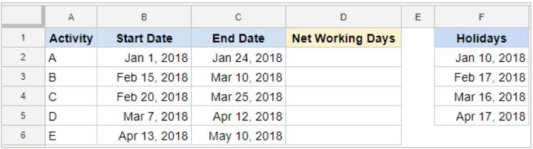 Công thức tính số ngày giữa hai thời điểm