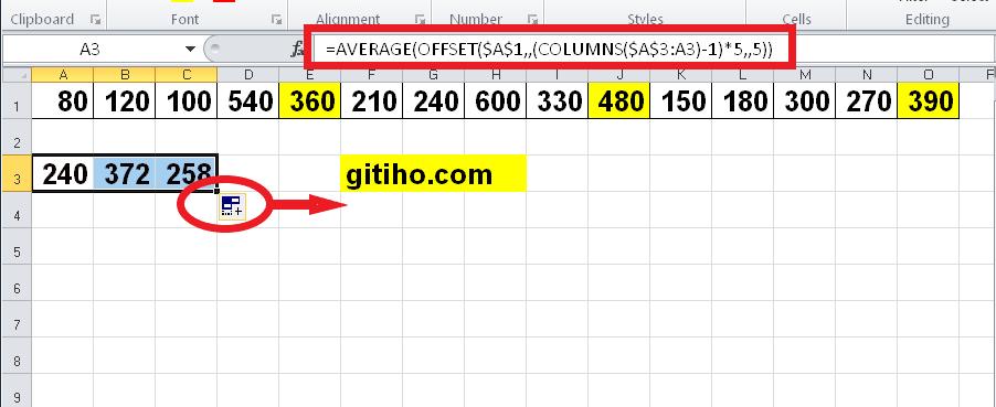 cach-tinh-trung-binh-moi-5-hang-hoac-5-cot-trong-excel