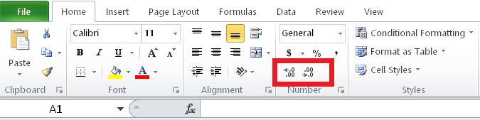 Cách tính giá trị trung bình kết hợp làm tròn trong Excel