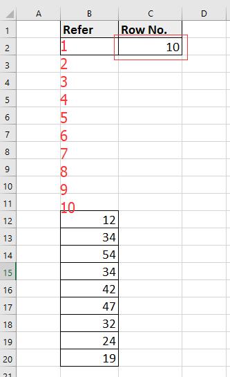 Cách tránh lỗi #REF khi xóa các hàng trong Excel