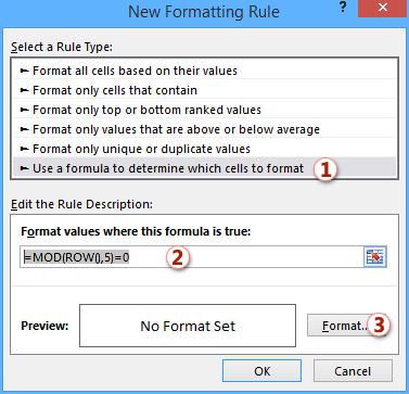 Hướng dẫn tự động tạo khung viền cho ô dữ liệu Excel có điều kiên