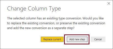Hướng dẫn thay đổi kiểu dữ liệu của cột trong Power BI