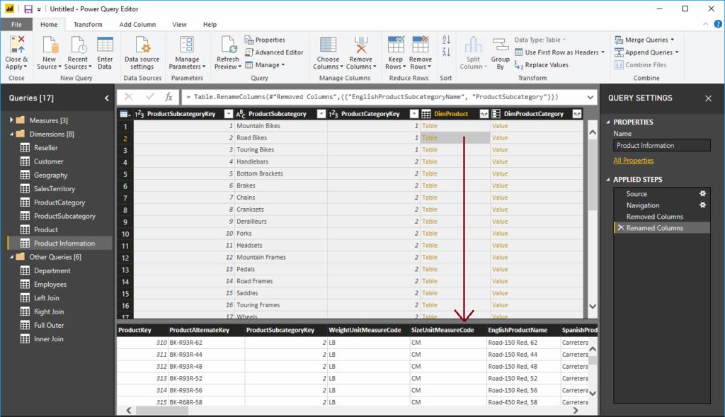 Hướng dẫn hợp nhất nhiều bảng trong Power BI