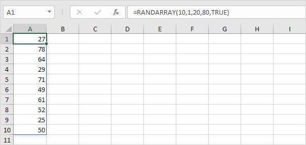 Hướng dẫn tạo số hoặc dải số ngẫu nhiên trên Excel