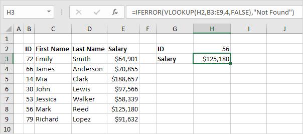 Hướng dẫn dùng hàm IfError trên Excel