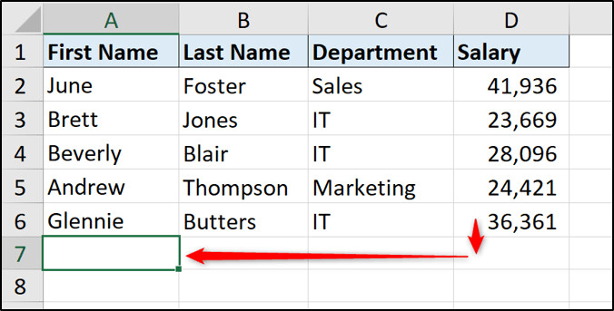 Cách điều hướng giao diện trong Excel