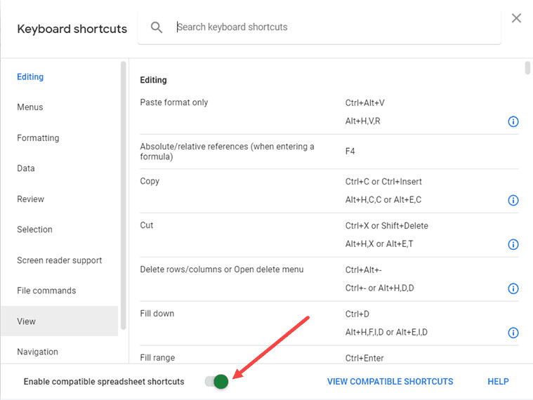 Cách di chuyển đến một ô hoặc một hàng cụ thể trong Google Sheets