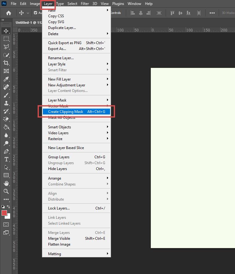 Clipping Mask trong Photoshop 4