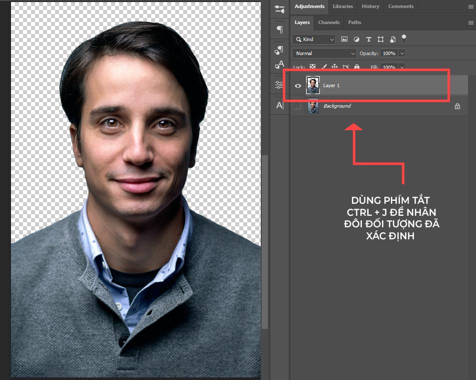 Clipping Mask trong Photoshop 5