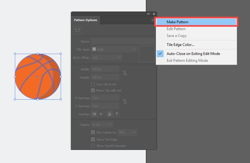  Pattern trong illustrator 3