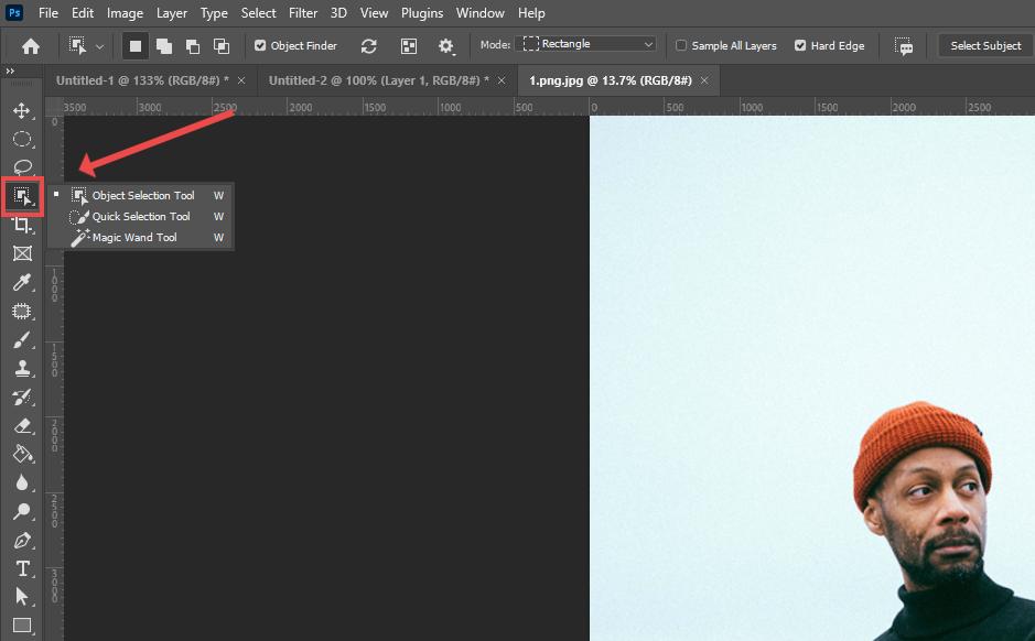 Công cụ Object Selection Tool 2
