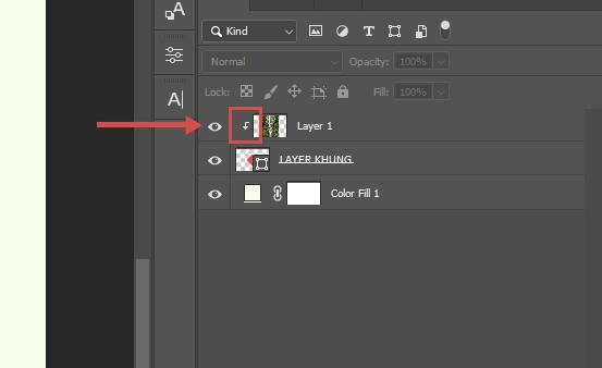 Clipping Mask trong Photoshop 6