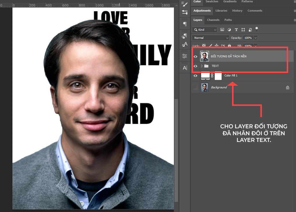 Clipping Mask trong Photoshop 9
