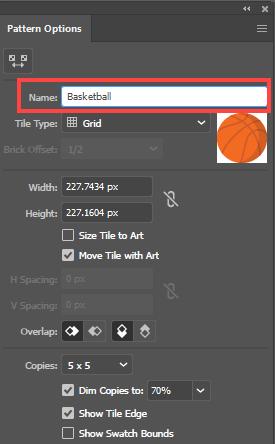  Pattern trong illustrator 5