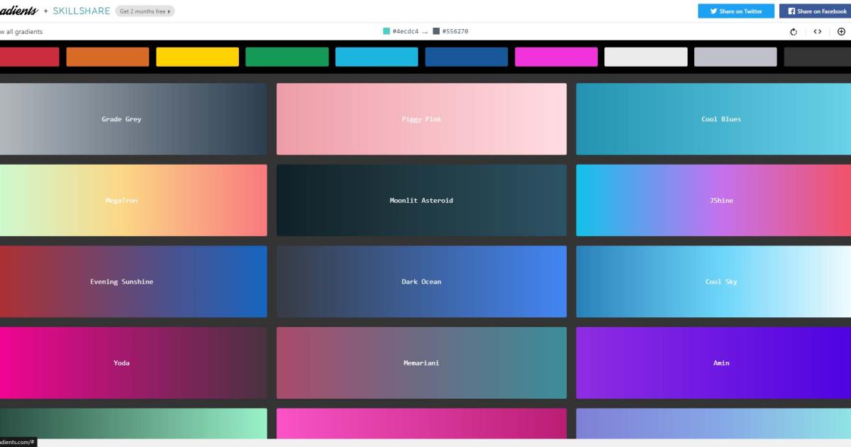 Đổ màu Gradient 9