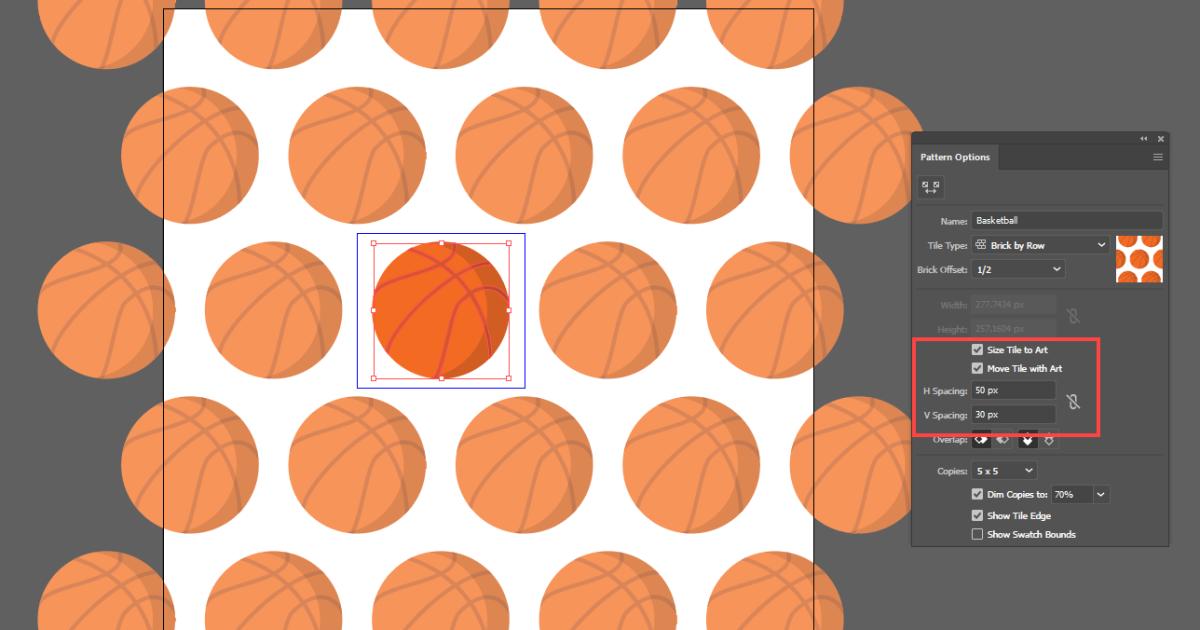  Pattern trong illustrator 8