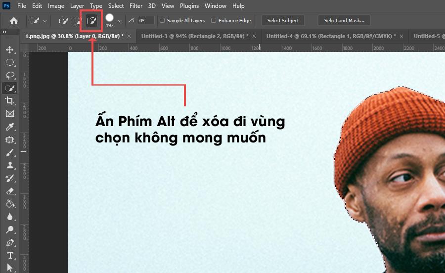 Công cụ Object Selection Tool 12