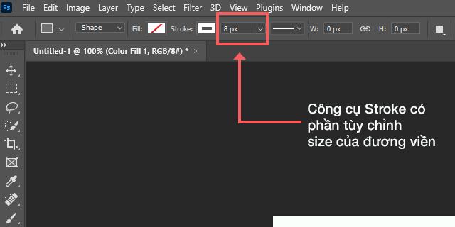 Công cụ Retangle Tool 7