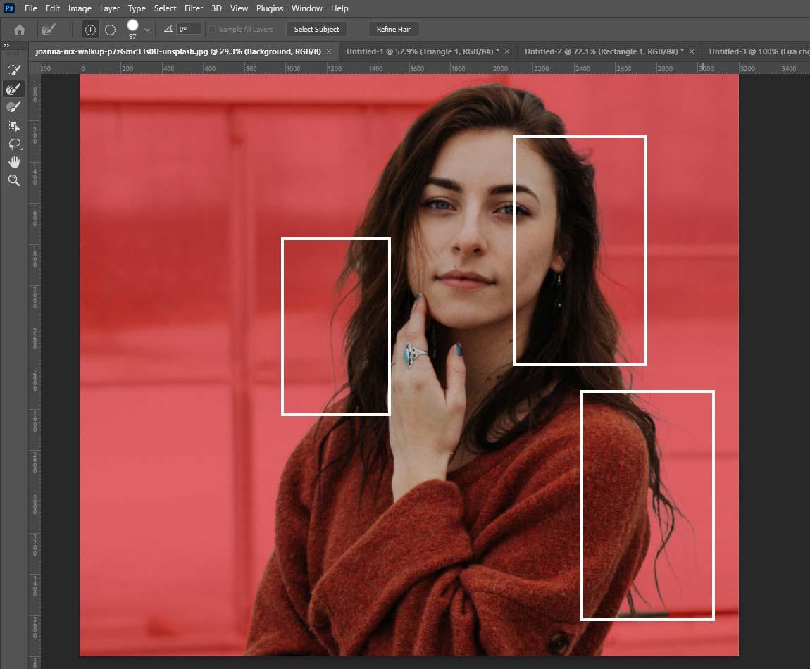 Công cụ cắt ảnh Select & Mask 7