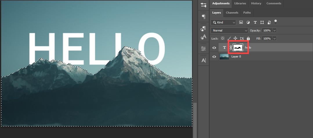 Layer Mask trong Photoshop 8