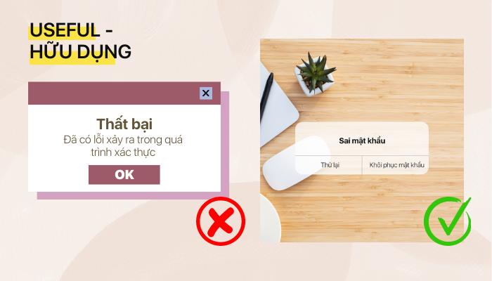3 nguyên tắc trong UX Writing 6