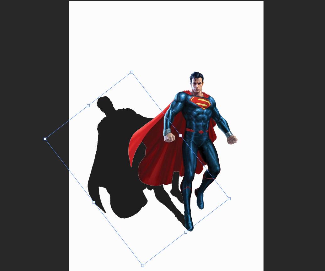 Đổ bóng vật thể Photoshop 8