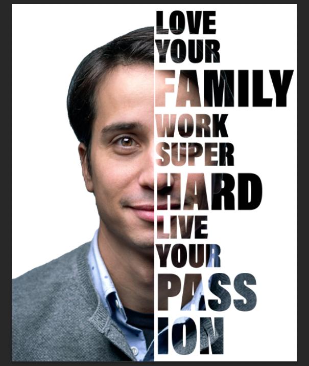 Clipping Mask trong Photoshop 12