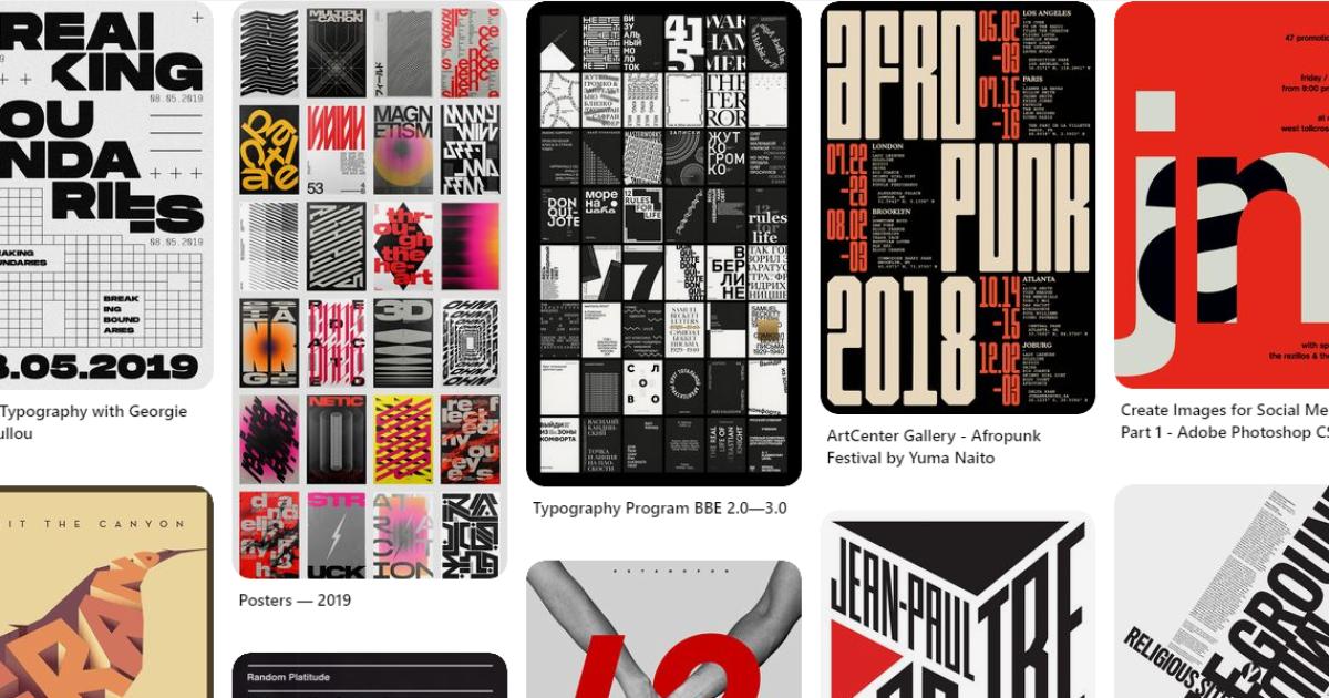 Typography trong thiết kế 