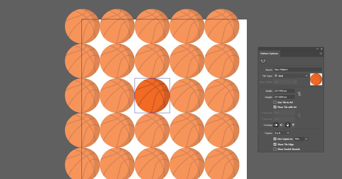  Pattern trong illustrator 4