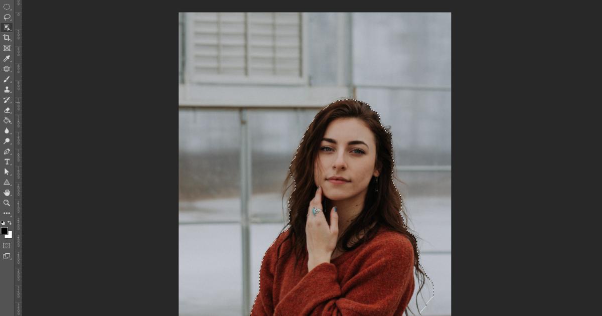 Công cụ cắt ảnh Select & Mask 1