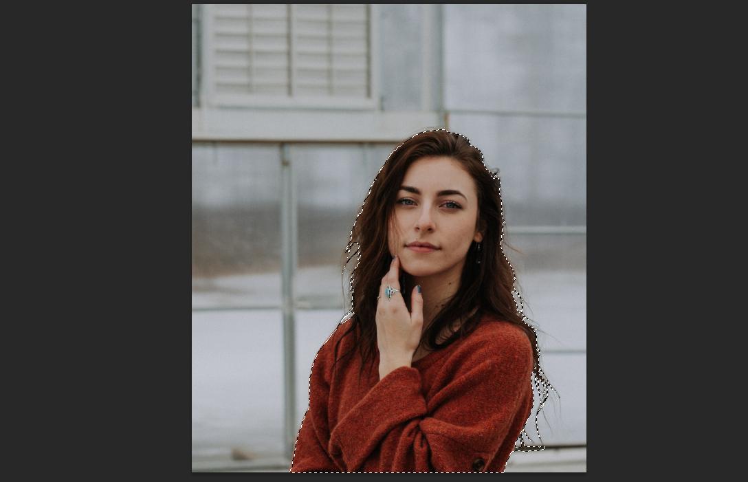 Công cụ cắt ảnh Select & Mask 9