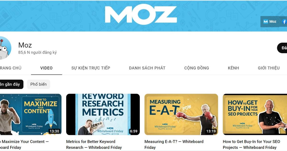 youtube moz