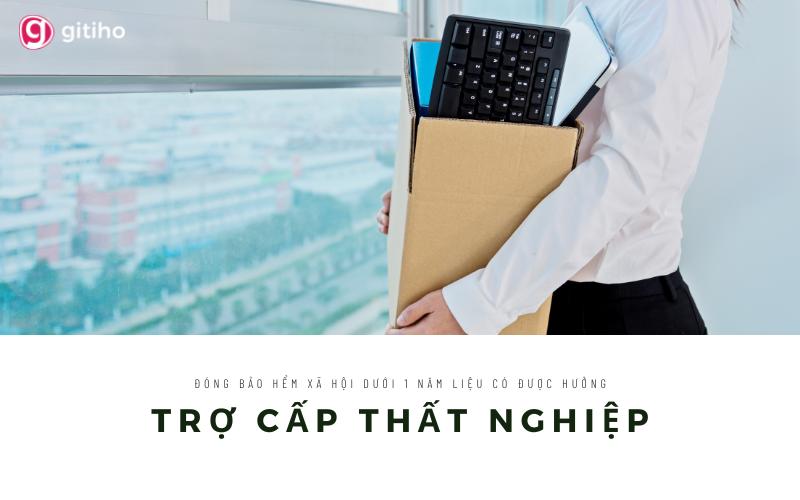 Đóng bảo hiểm xã hội dưới 1 năm có được trợ cấp thất nghiệp không?