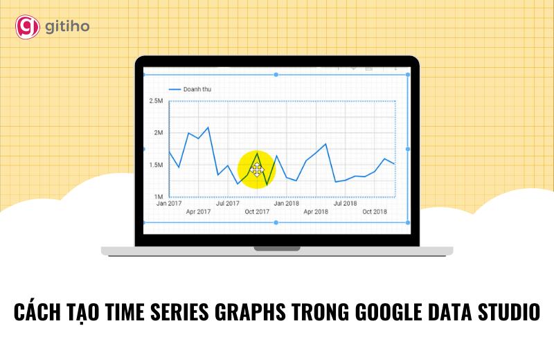 Cách tạo Time Series Graphs trong Google Data Studio