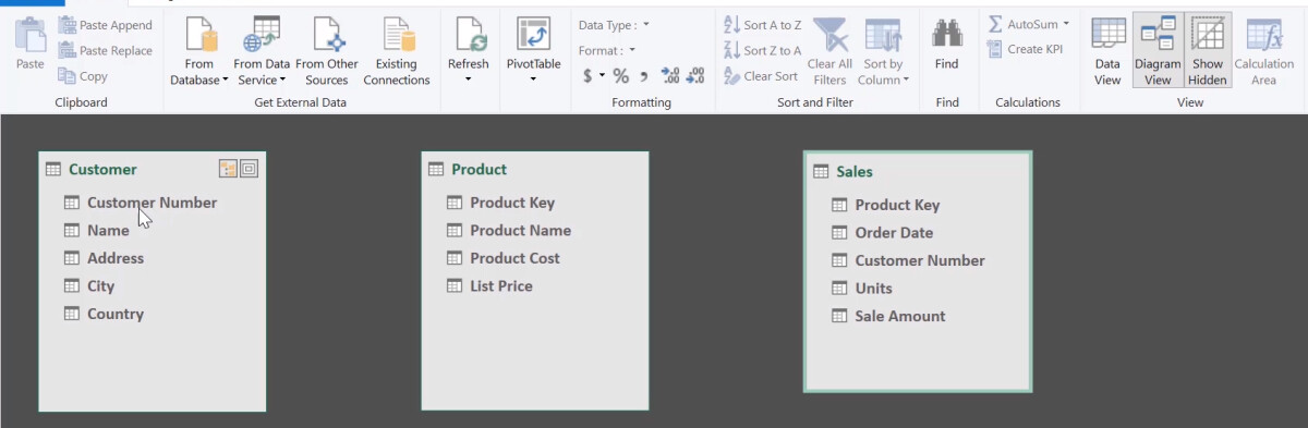 Hướng dẫn cách chèn dữ liệu từ file Excel vào Power Pivot
