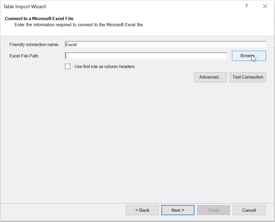Hướng dẫn cách chèn dữ liệu từ file Excel vào Power Pivot