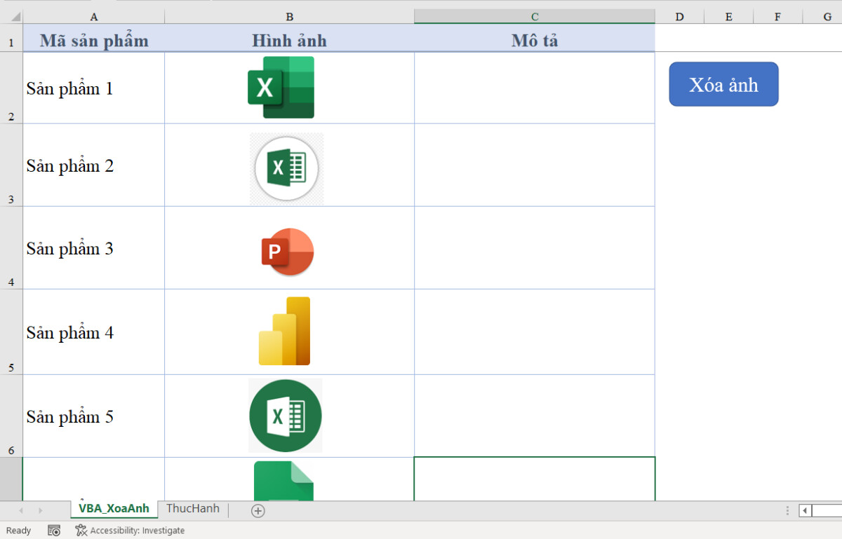 Cách xóa ảnh hàng loạt trong Excel chỉ bằng 1 click cực đơn giản