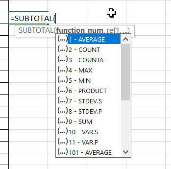 Ứng dụng hàm SUBTOTAL để lập báo cáo Excel chuyên nghiệp
